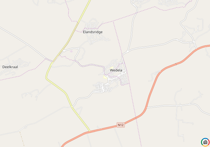 Map location of Wedela